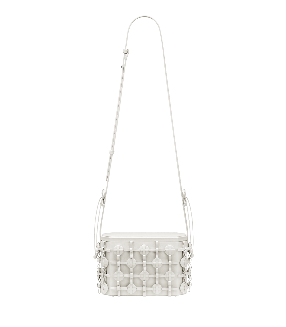 Polene Paris Button Bow Box - Porcelaine
