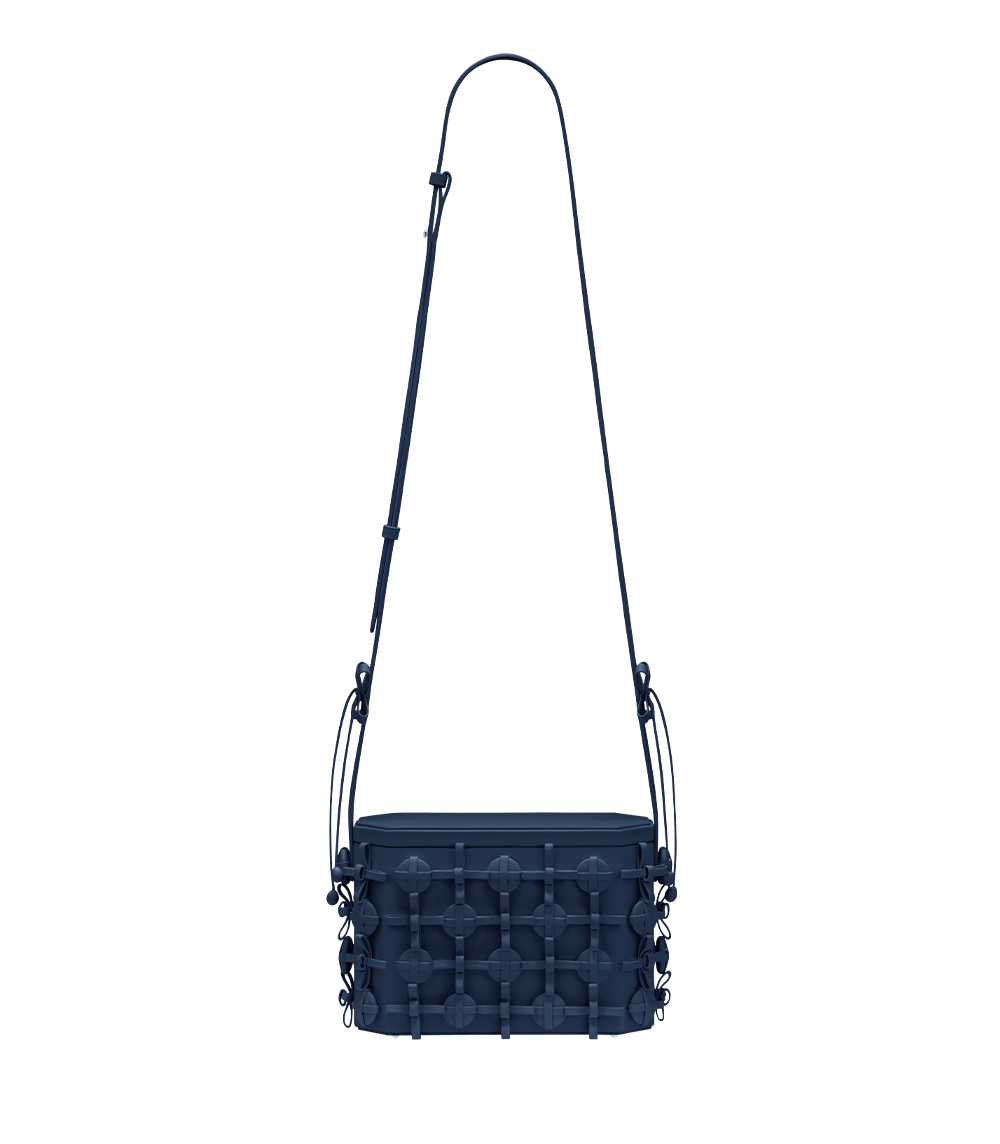 Polene Paris Button Bow Box - Encre