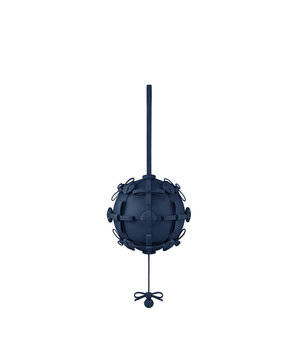 Polene Paris Button Bow Sphere - Encre