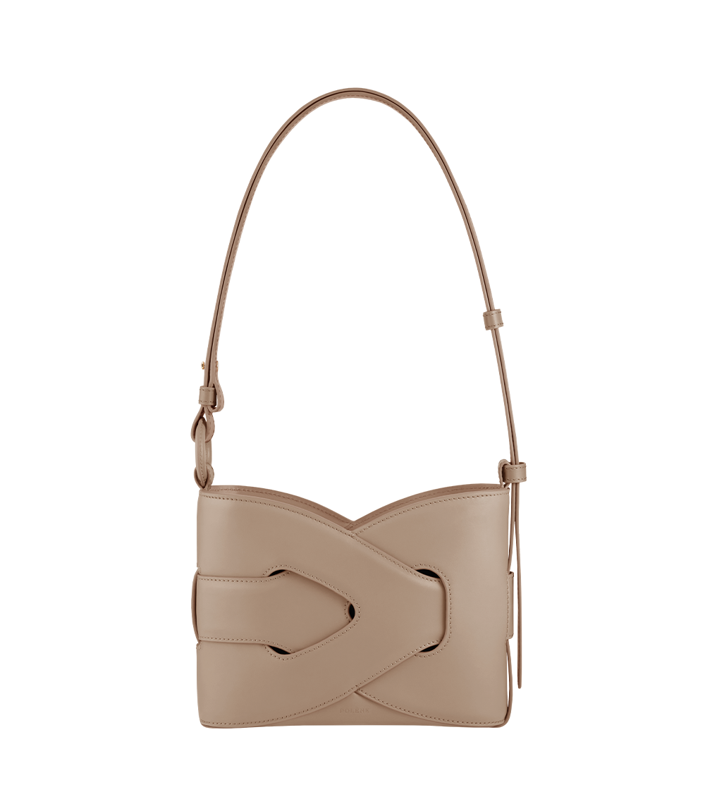 Polene Paris Nodde - Taupe Lisse