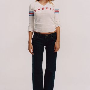 Frankies Bikinis School Girl Pointelle Tee - Book Club