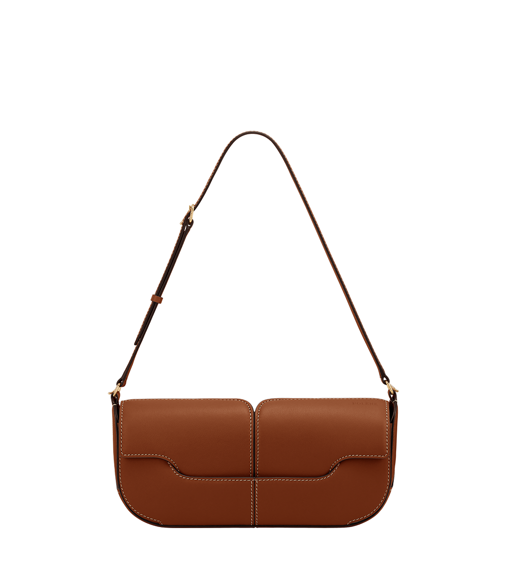 Polene Paris Osmo - Cognac Lisse
