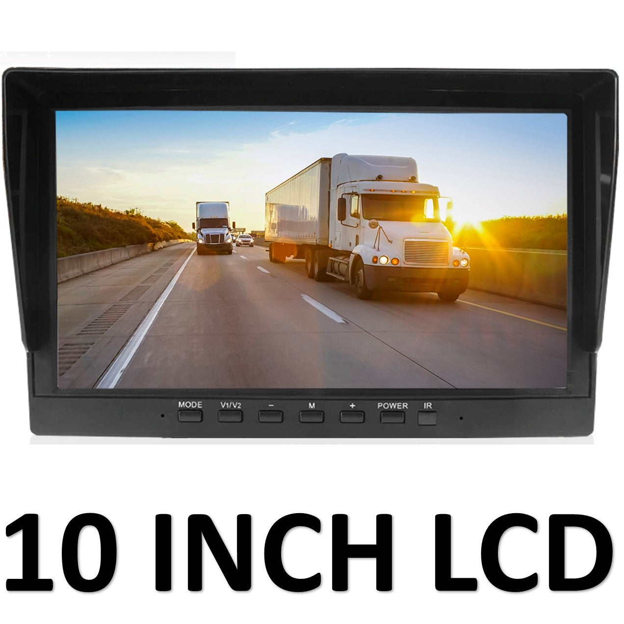 Dashcam 10 inch LCD MONITOR ONLY - Black Box Dash Cam Systems