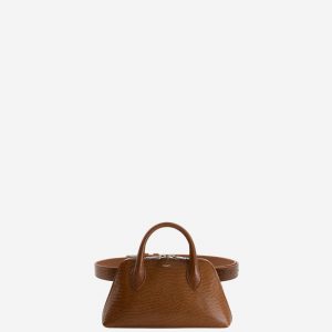 Coperni Lizard Print Duffle Belt Bag