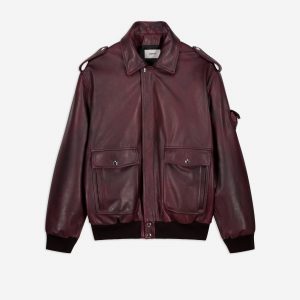 Coperni Oversized Leather Jacket