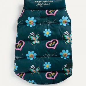 Max Bone Hattie Stewart x Marc Jacobs x maxbone Green Puffer Vest
