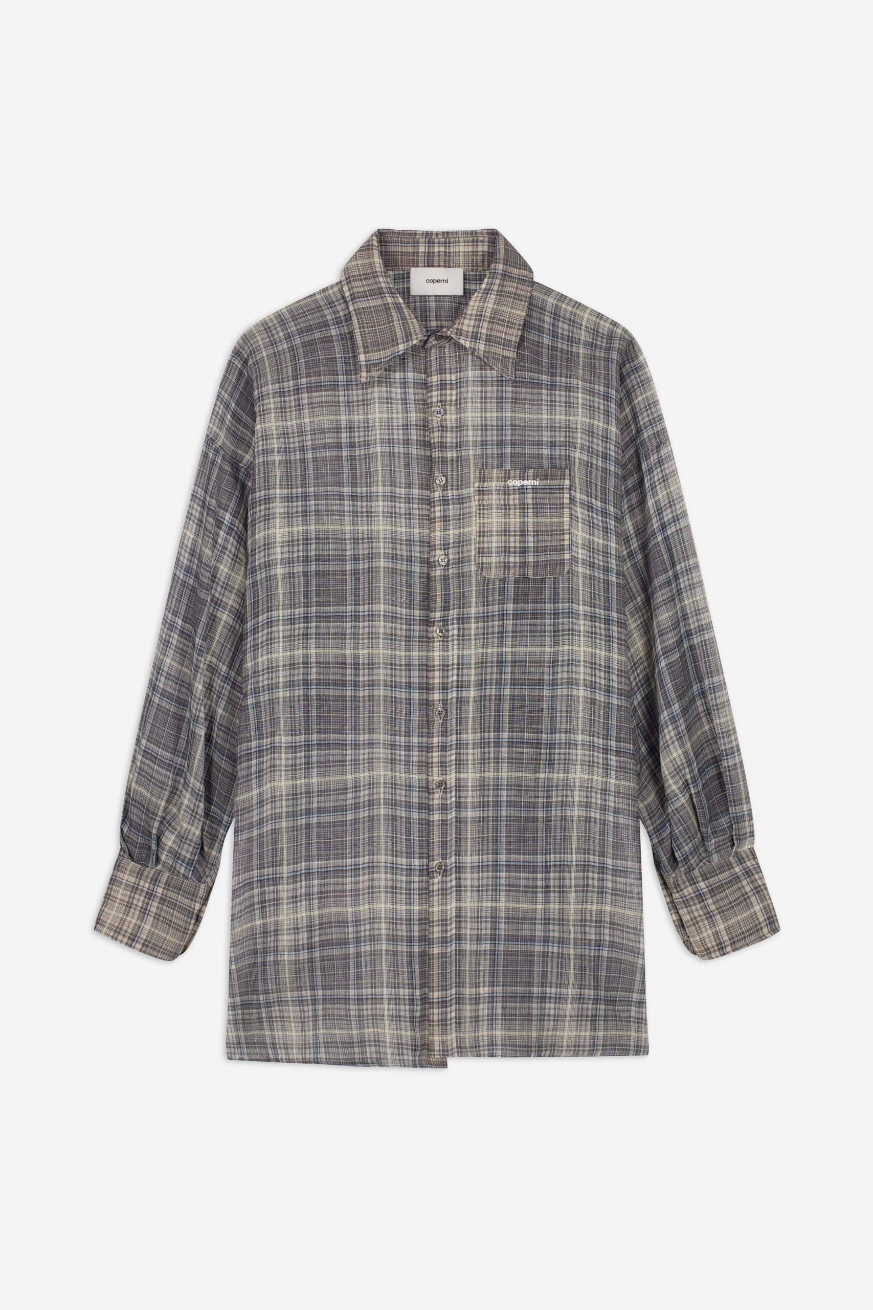 Coperni Zero Waste Checked Shirt