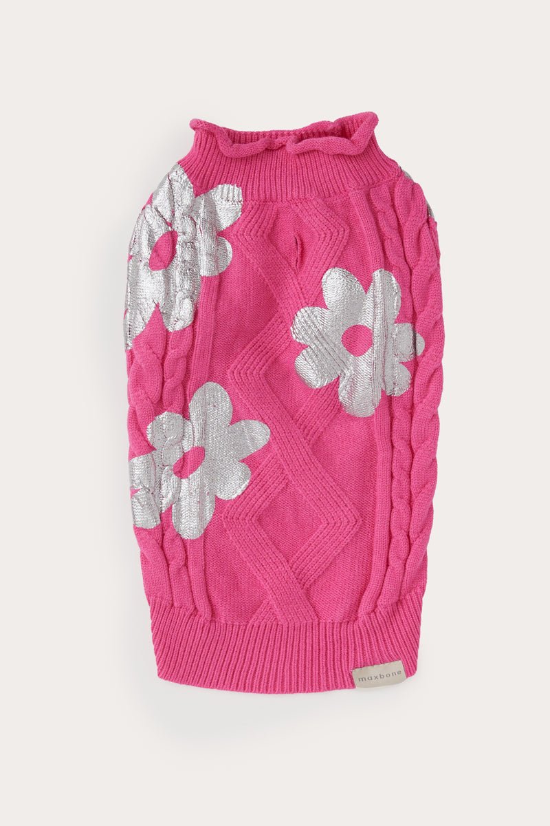 Max Bone maxbone for Anthropologie Floral Jumper