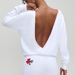 Frankies Bikinis x Devon Lee Carlson Robertson Terry Sweatshirt - Beverly