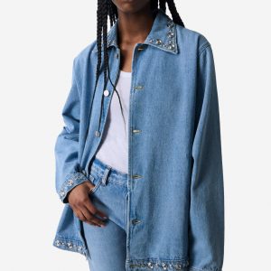 Coperni Studded Denim Jacket