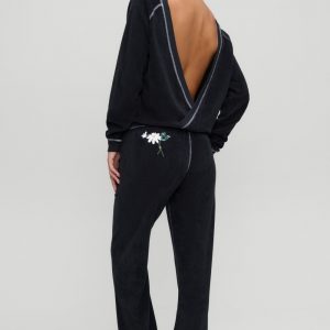 Frankies Bikinis x Devon Lee Carlson Robertson Terry Pant - Laurel