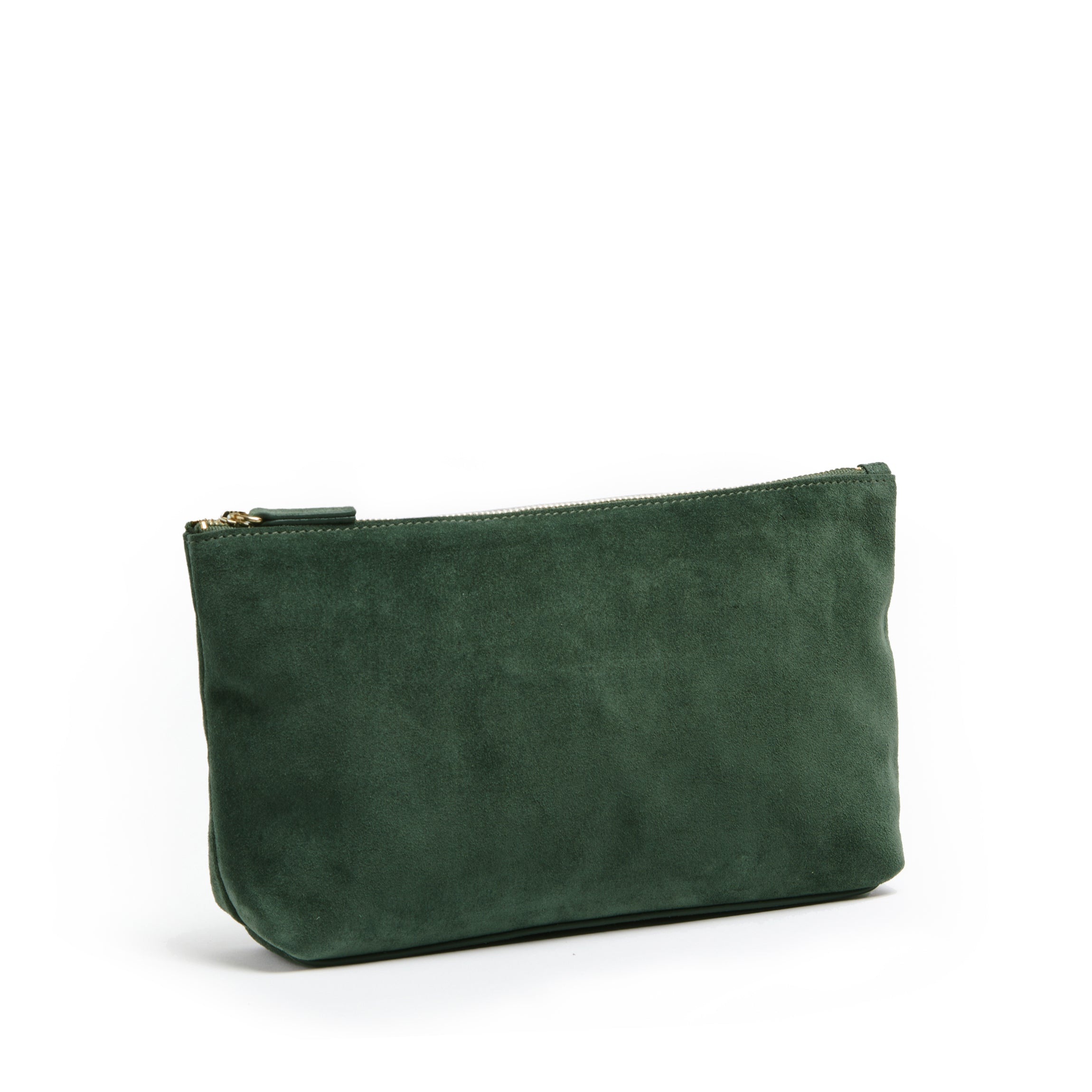 Leatherology Medium Accessories Pouch Juniper Suede