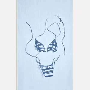 Frankies Bikinis Bikini Cotton Terry Towel - Beach Day
