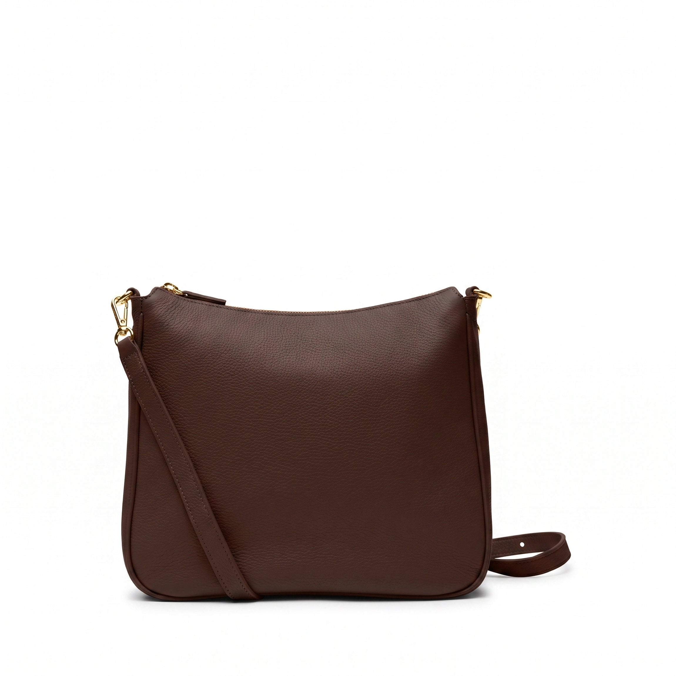 Leatherology Greta Chain Medium Crossbody Umber