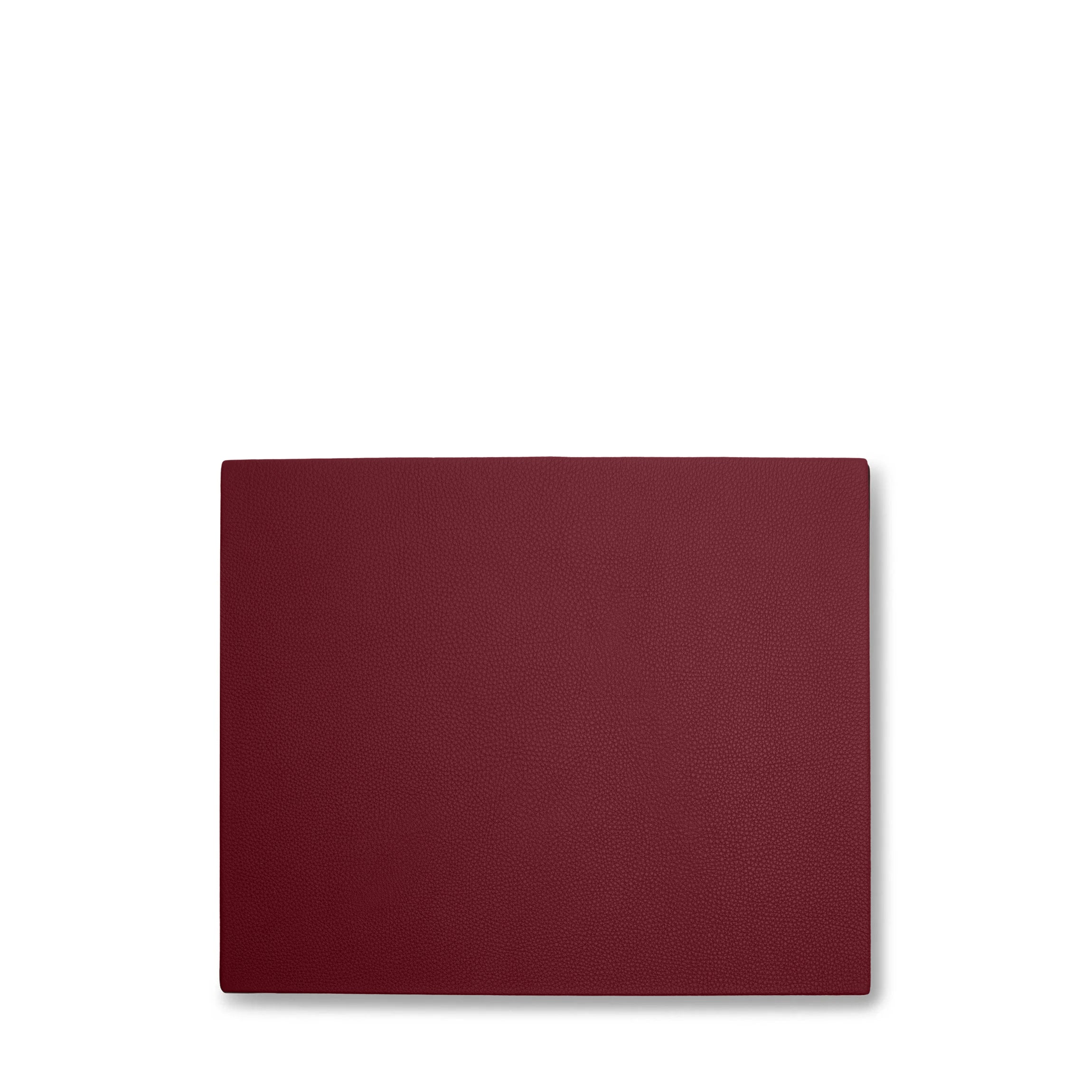 Leatherology Classic Conference and Laptop Pad Garnet Red