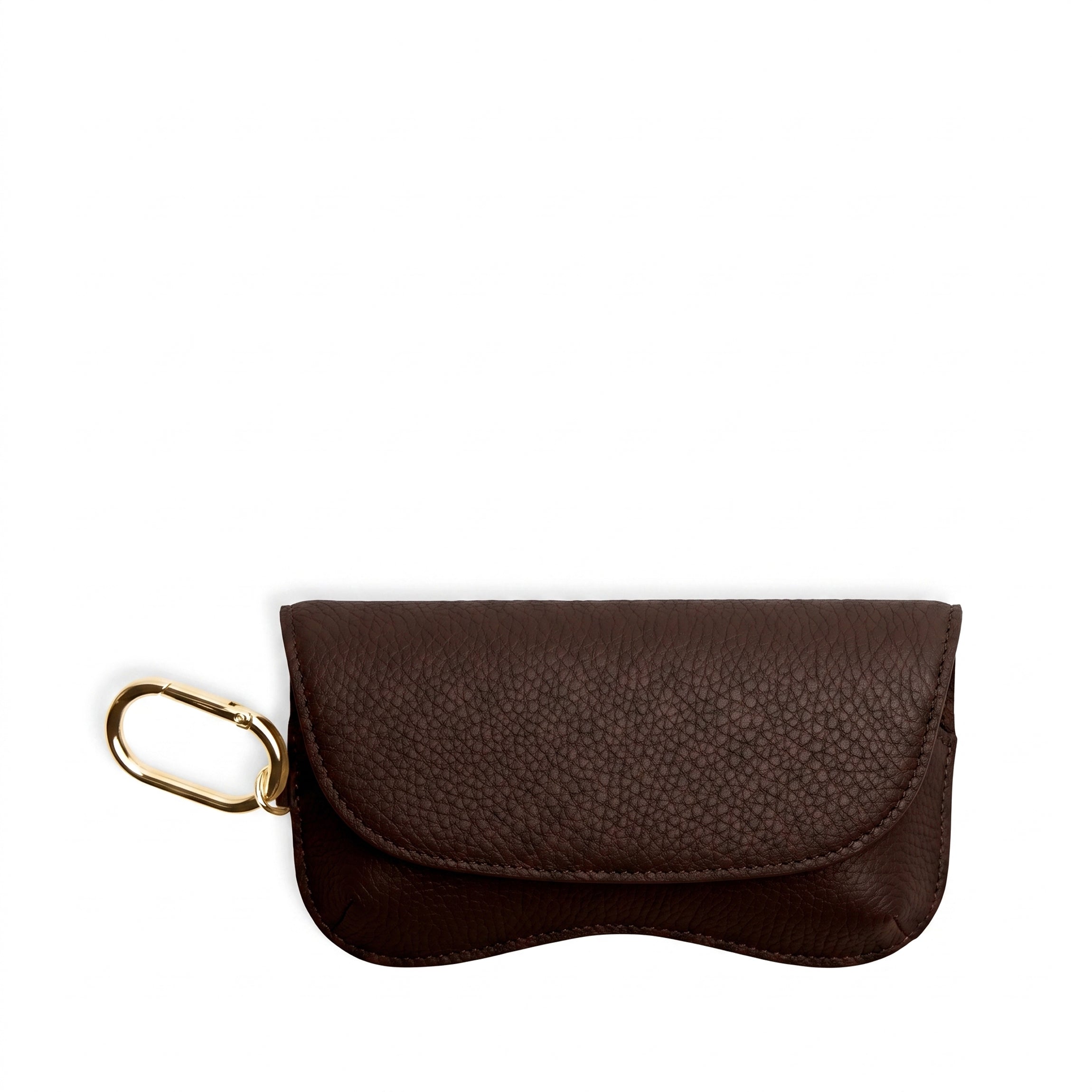 Leatherology Portable Sunglass Case Umber