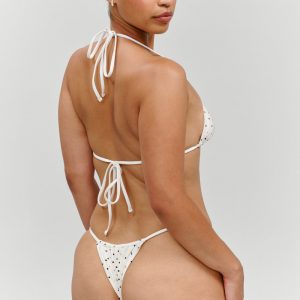 Frankies Bikinis x Paige Lorenze Adore Satin Bottom - Bride to Be