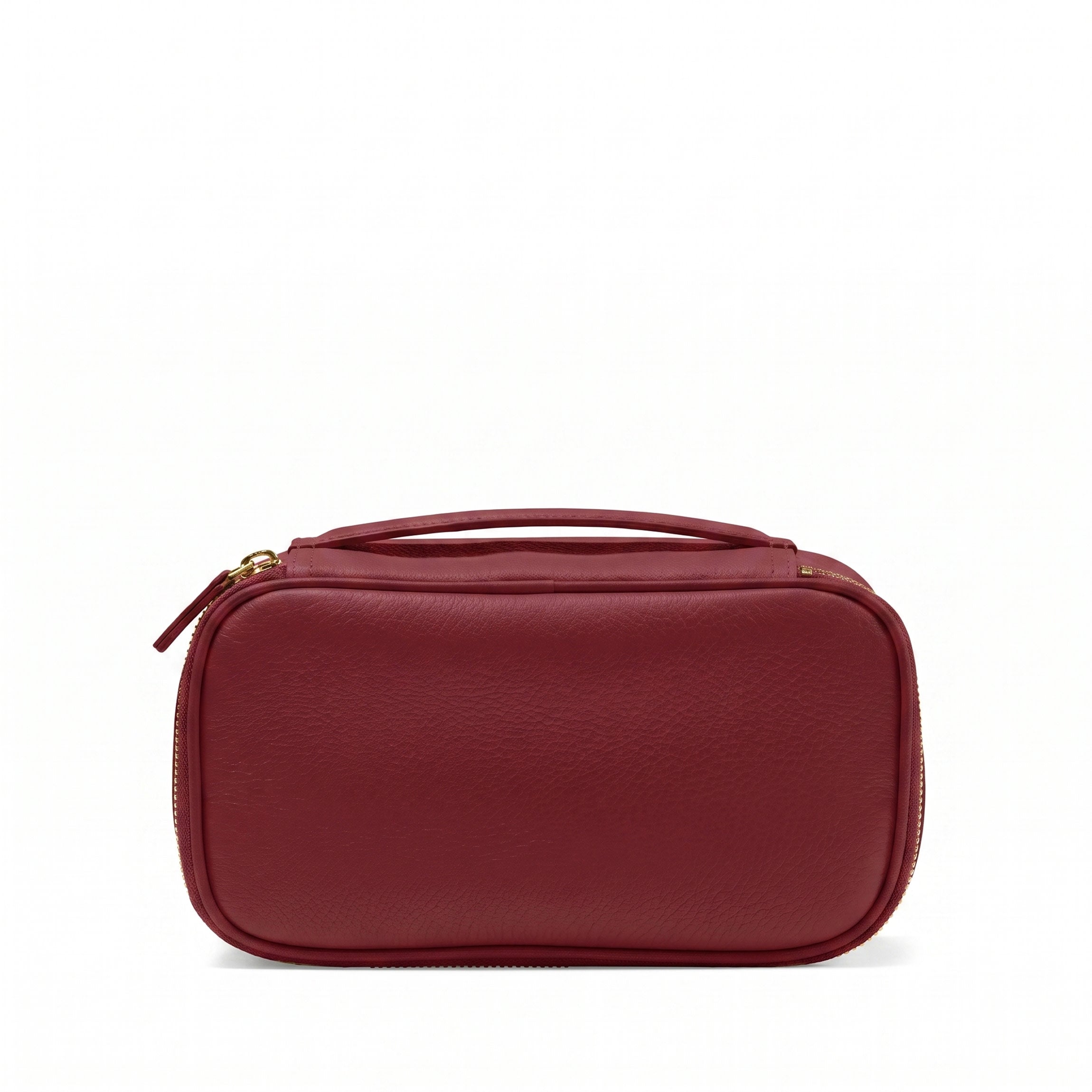 Leatherology Medium Tech Bag Organizer Garnet Red