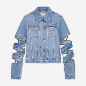 Coperni Spiral Denim Jacket