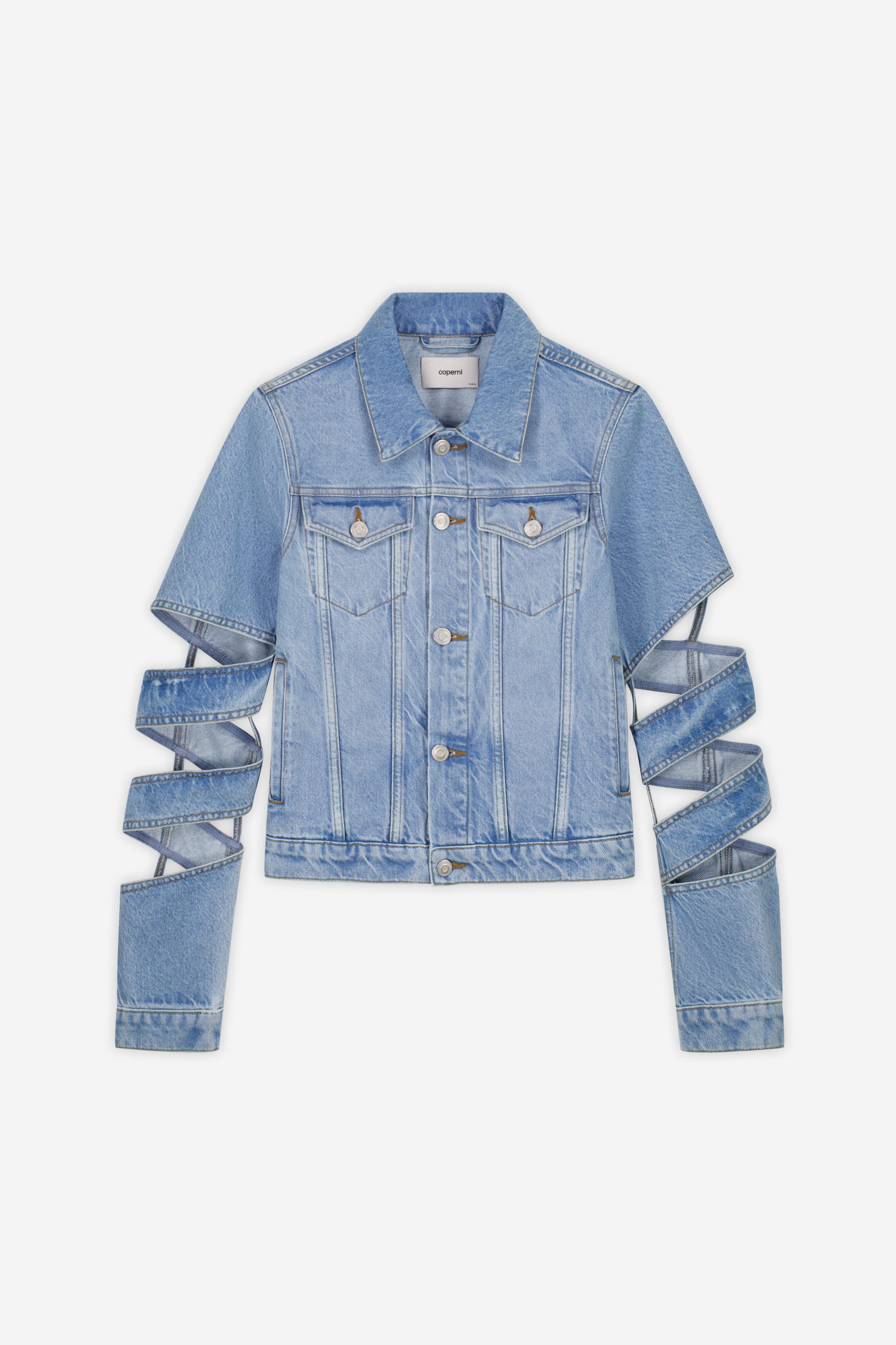 Coperni Spiral Denim Jacket