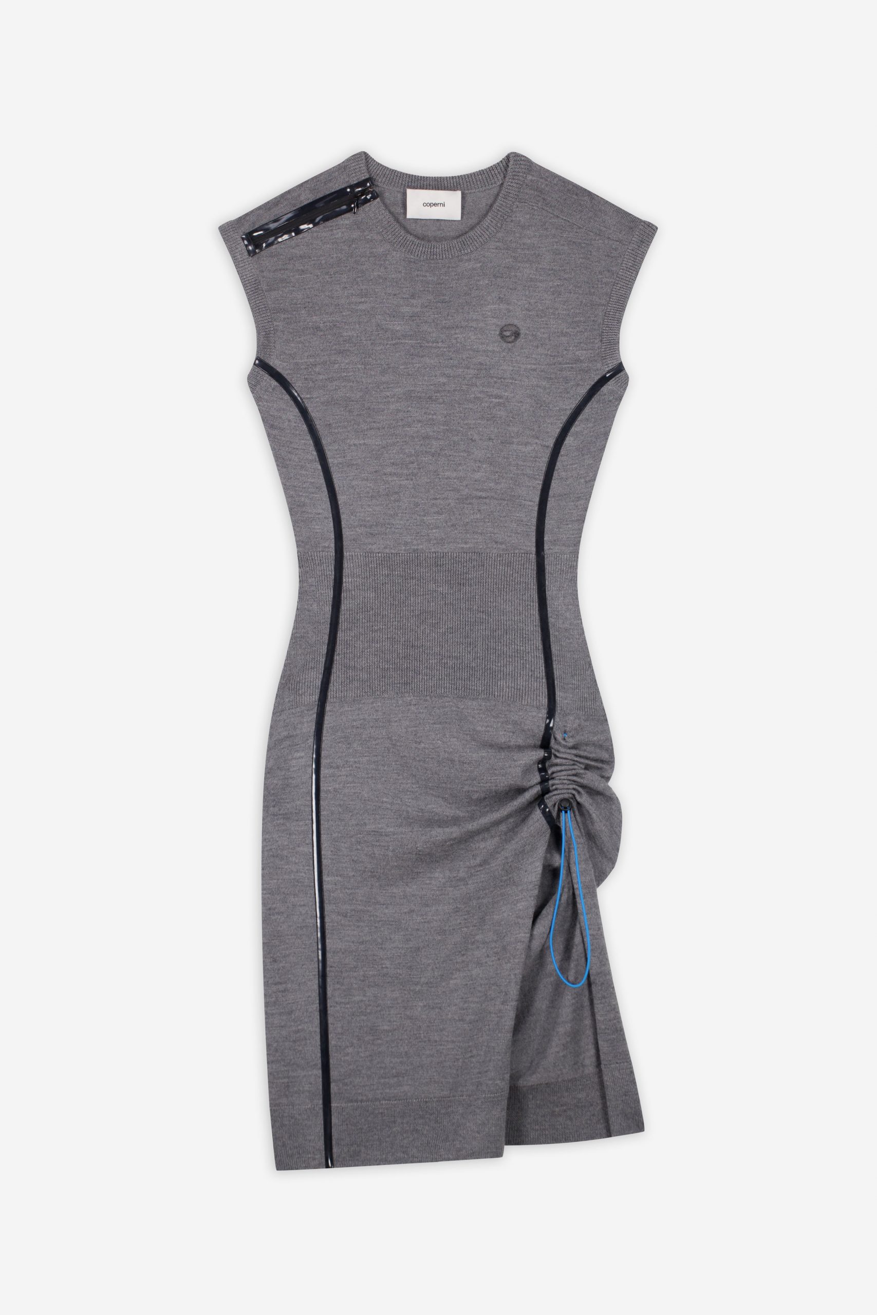 Coperni Tech Merino Short Dress