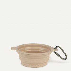 Max Bone Rubber Travel Bowl