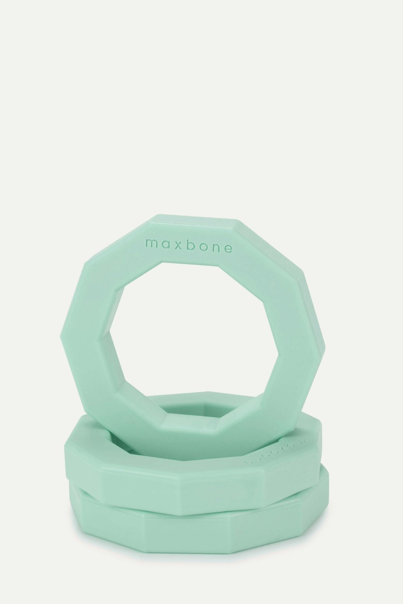 Max Bone Decagon Rubber Toy