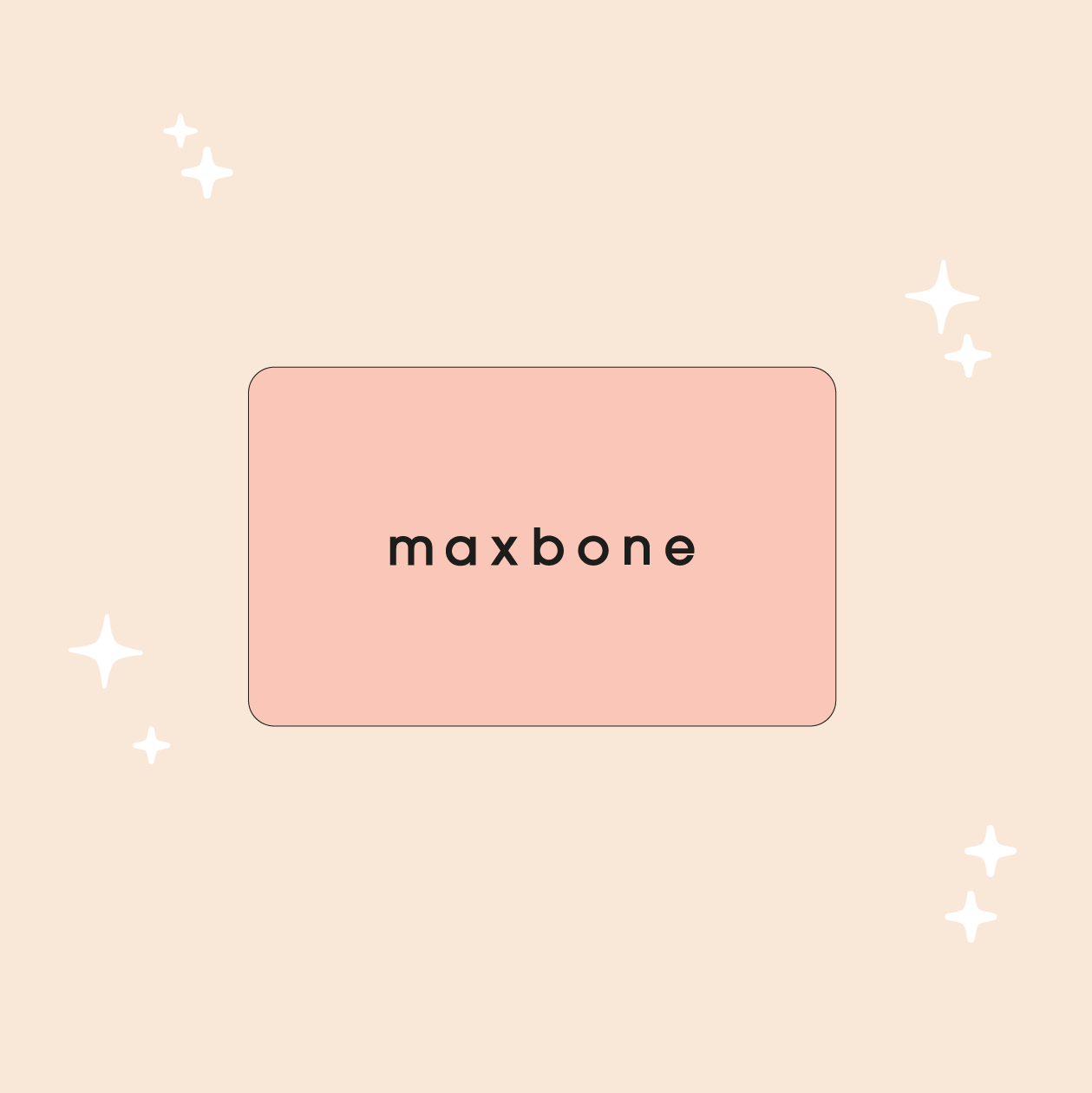 Max Bone Gift card