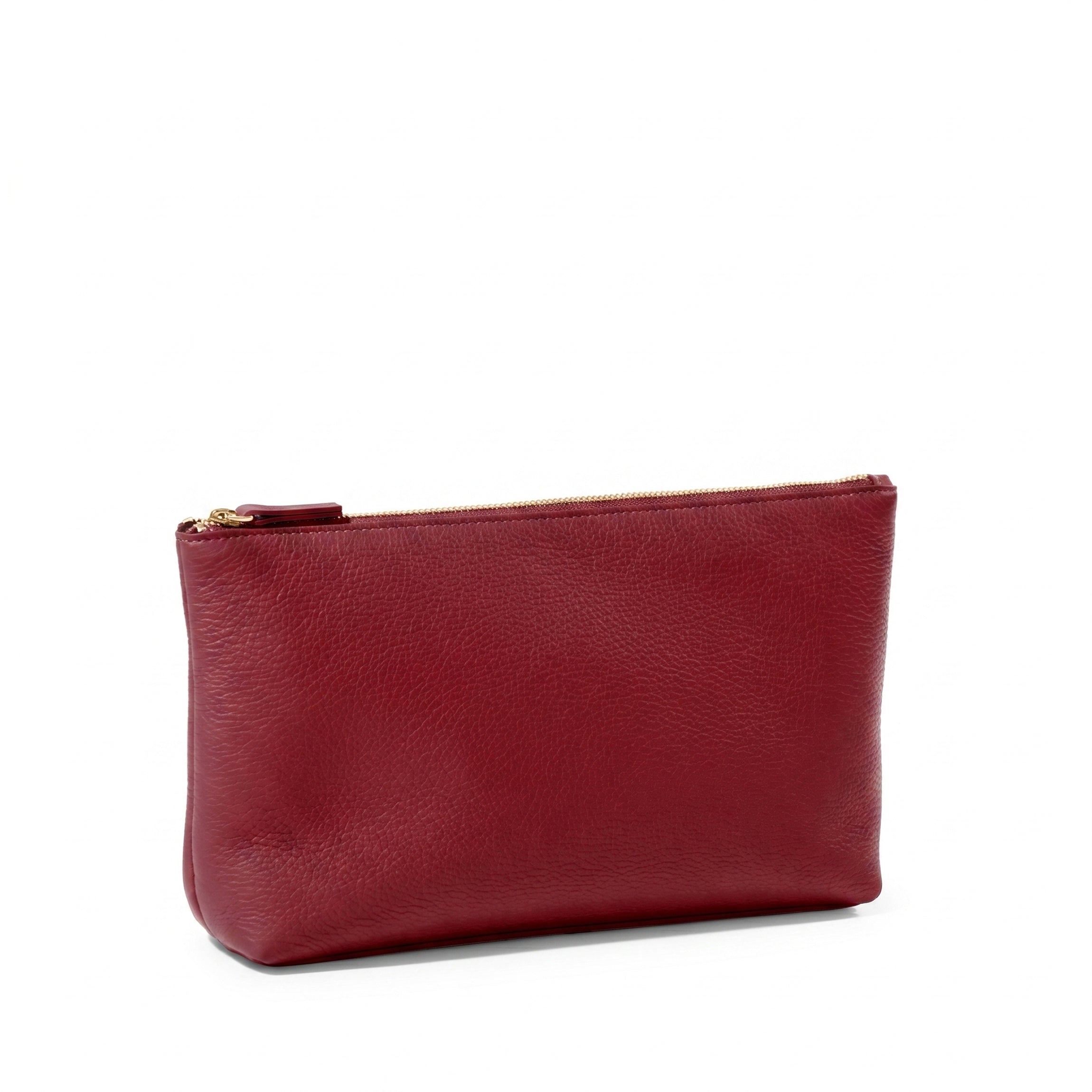 Leatherology Medium Accessories Pouch Garnet Red
