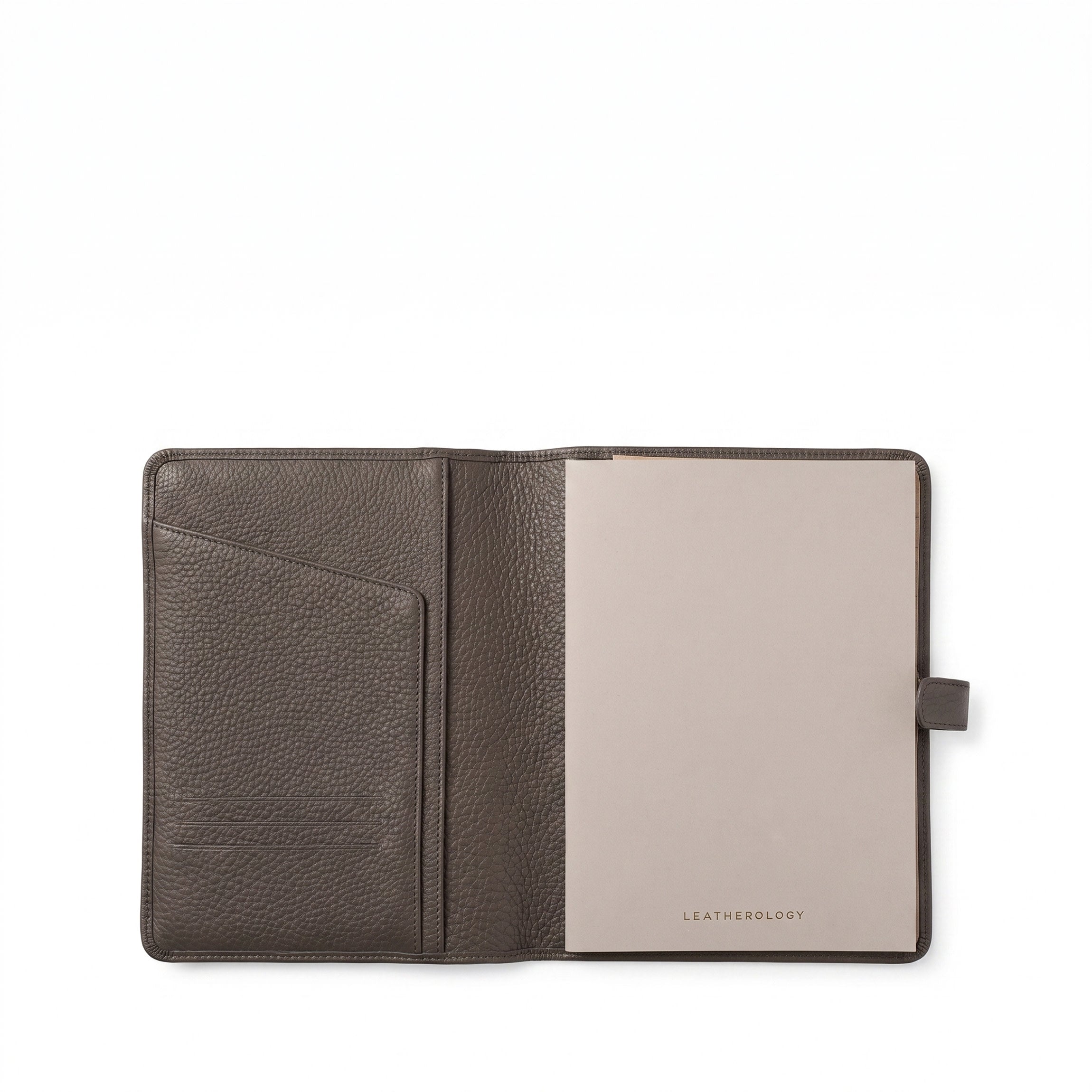 Leatherology A5 Snap Journal Driftwood