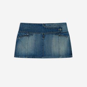 Coperni Yoke Denim Skirt