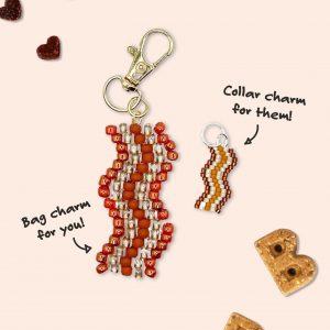 Bocce's Bakery Bacon Charm Set