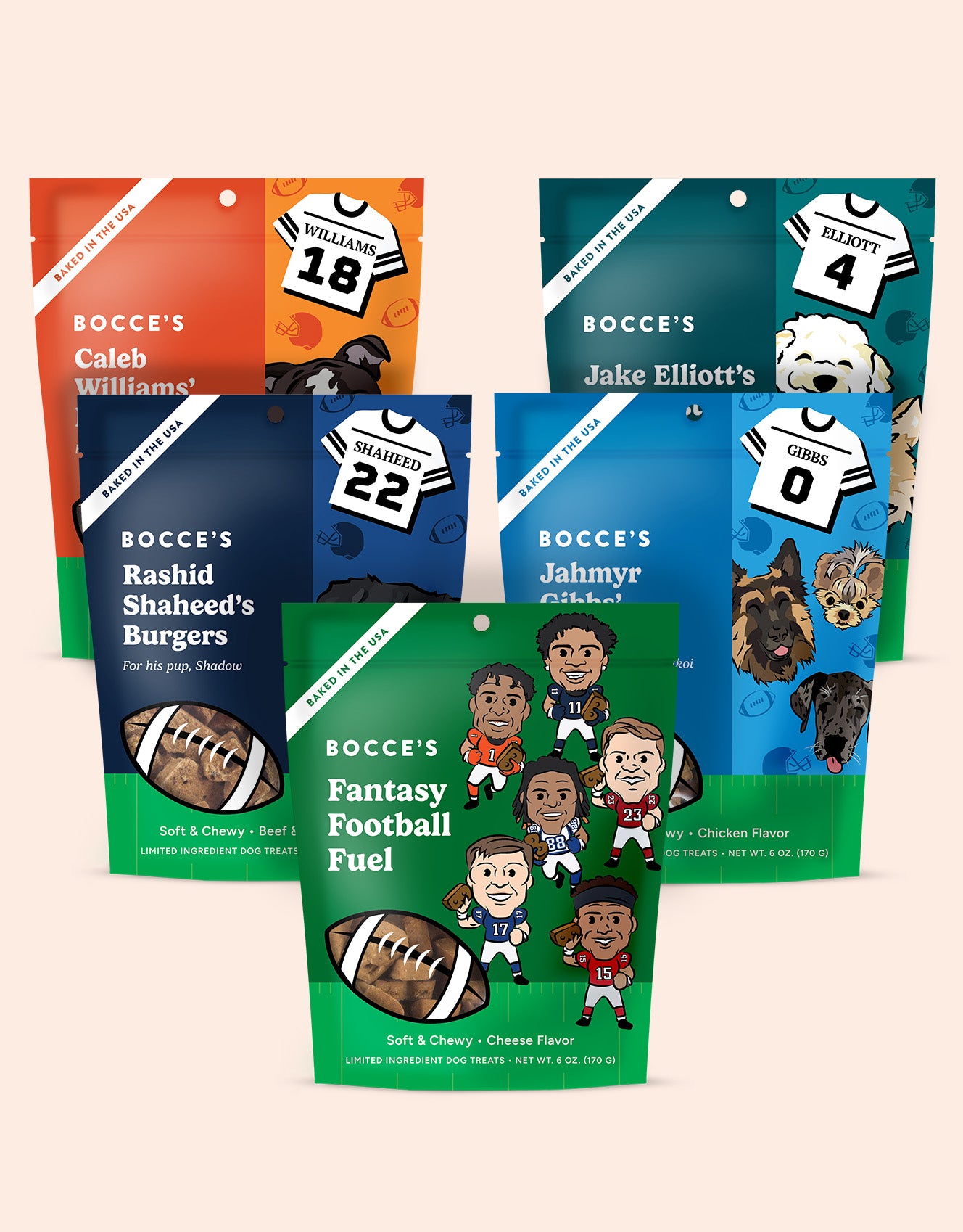 Bocce's Bakery The Starting Five Bundle