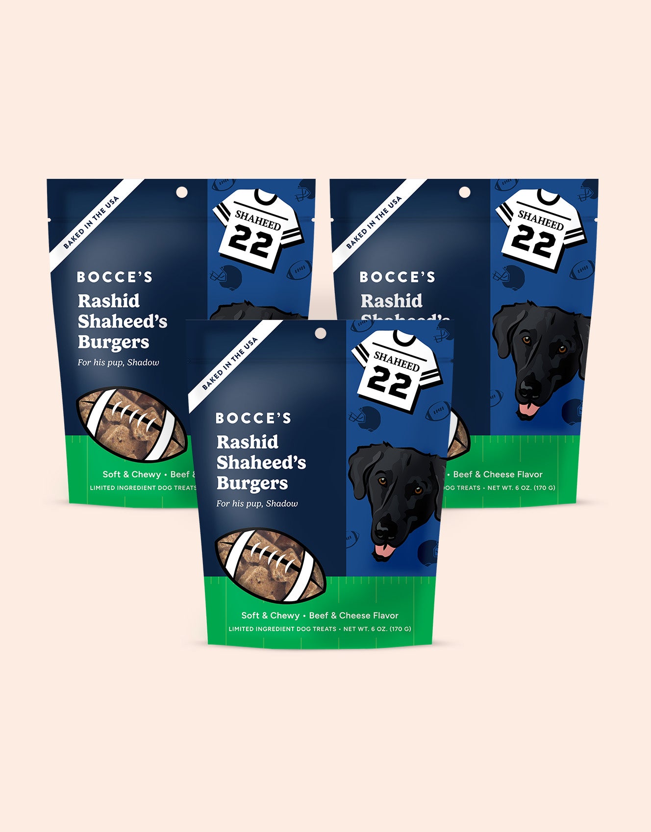 Bocce's Bakery Rashid Shaheed's Burgers 3-pack