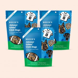 Bocce's Bakery Jahmyr Gibbs' Chili Dogs 3-pack