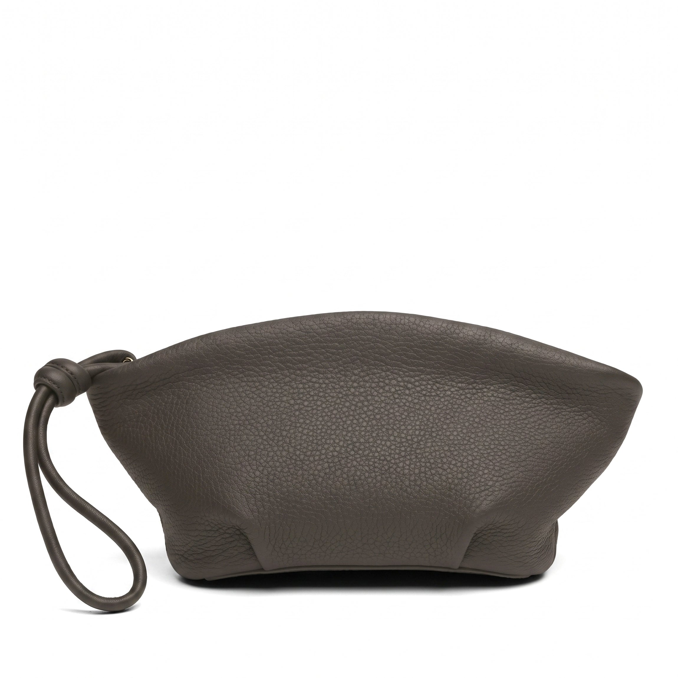 Leatherology Dumpling Clutch Driftwood