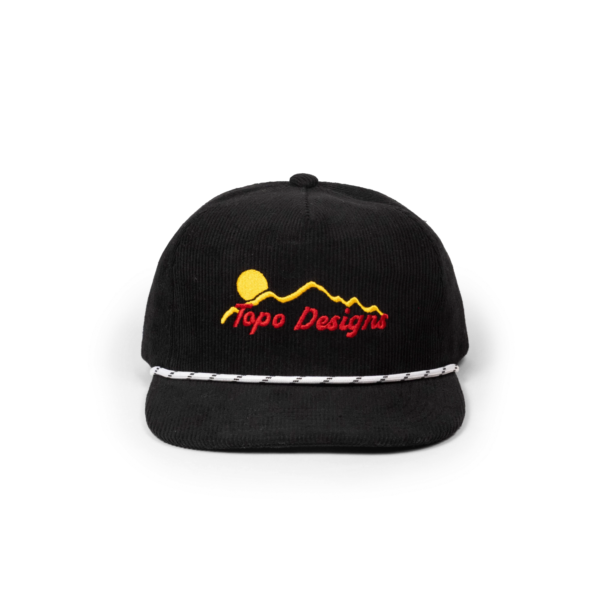 Topodesigns Corduroy Trucker Hat - Mountain Edge - Final Sale