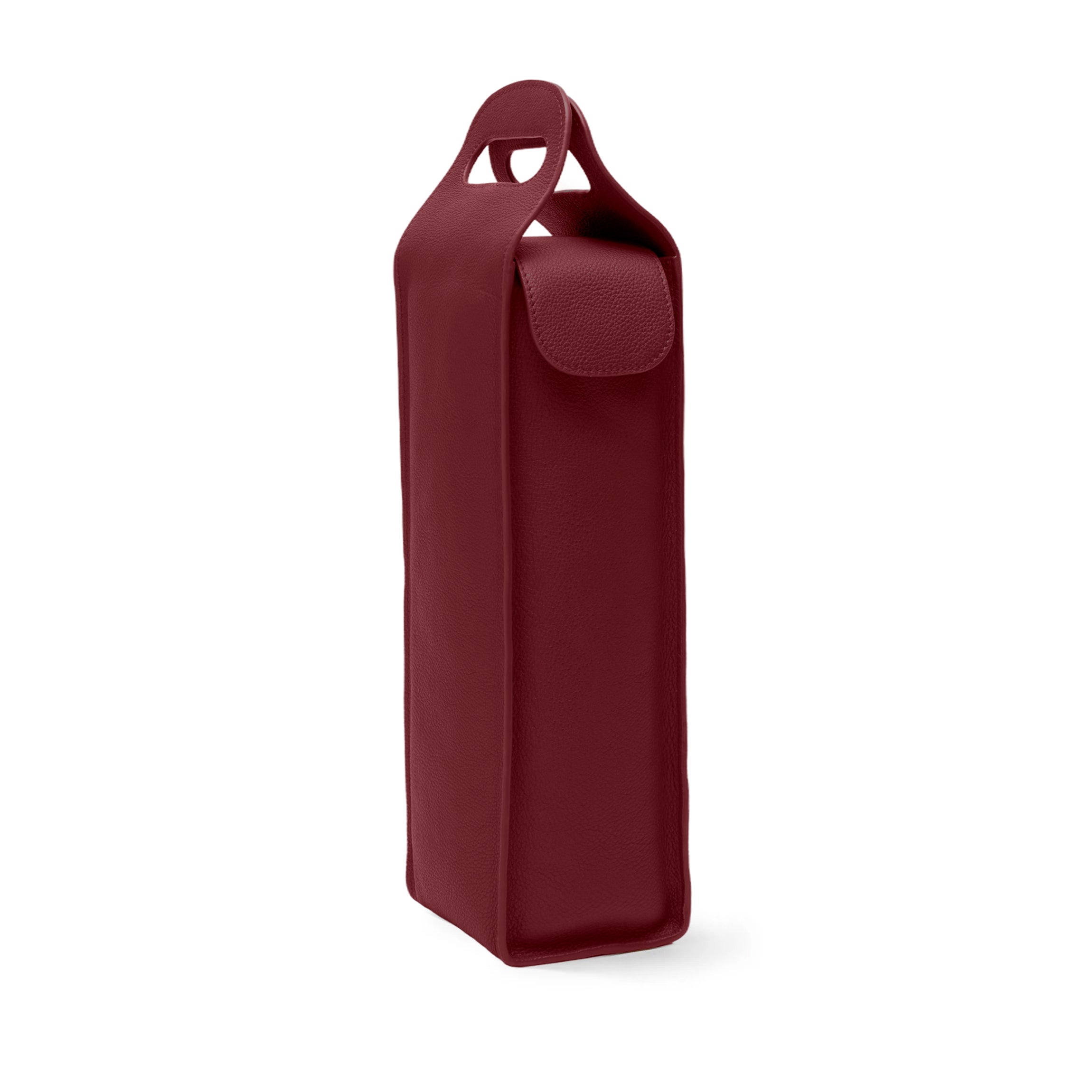Leatherology Wine Carrier Garnet Red