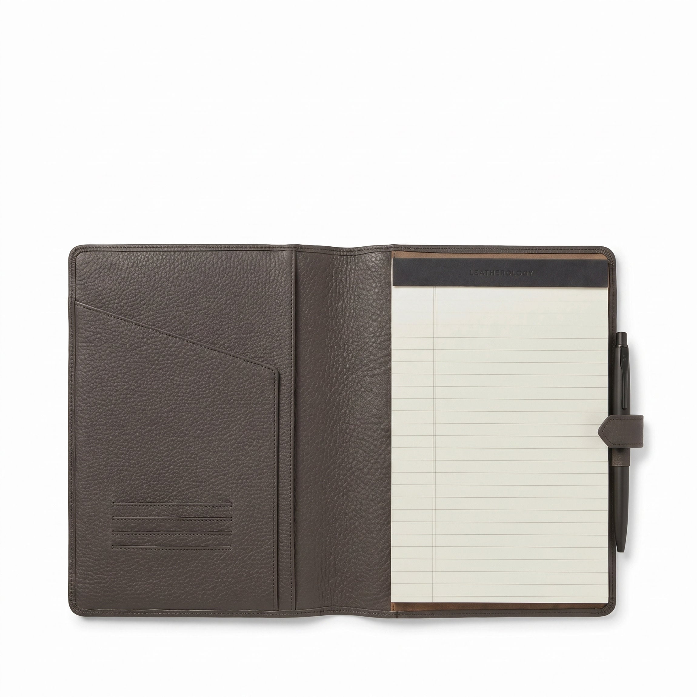 Leatherology B5 Snap Padfolio Driftwood