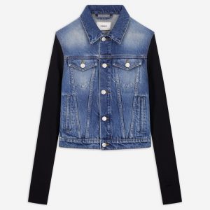 Coperni Hybrid Rib Denim Jacket