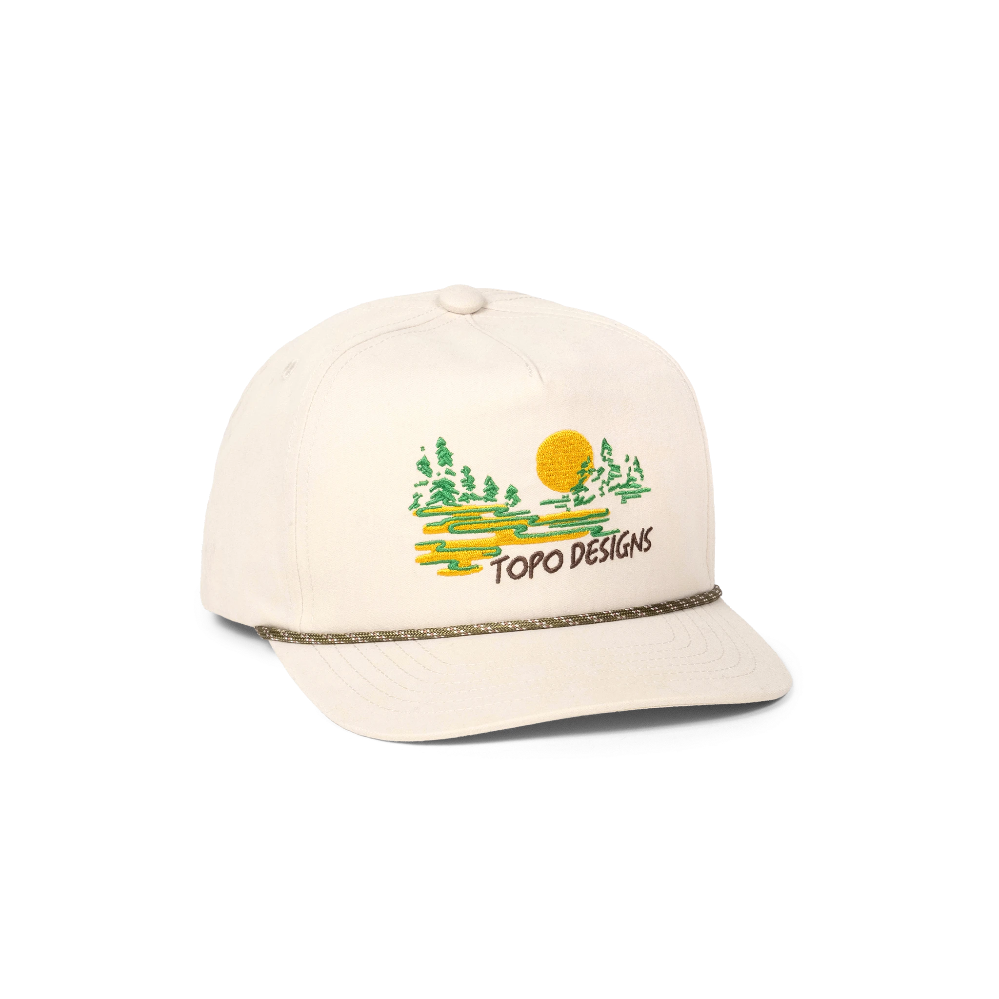 Topodesigns Twill Rope Cap - Golden Horizon