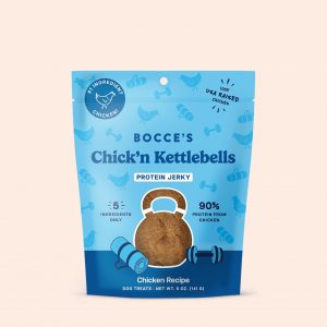 Bocce's Bakery Chick'n Kettlebells Protein Jerky Cuts