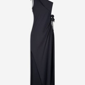 Coperni Asymmetric Flower Gown