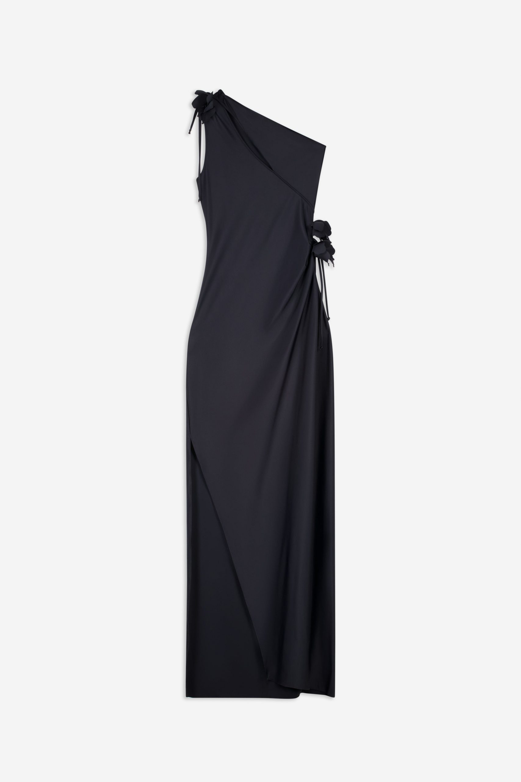Coperni Asymmetric Flower Gown