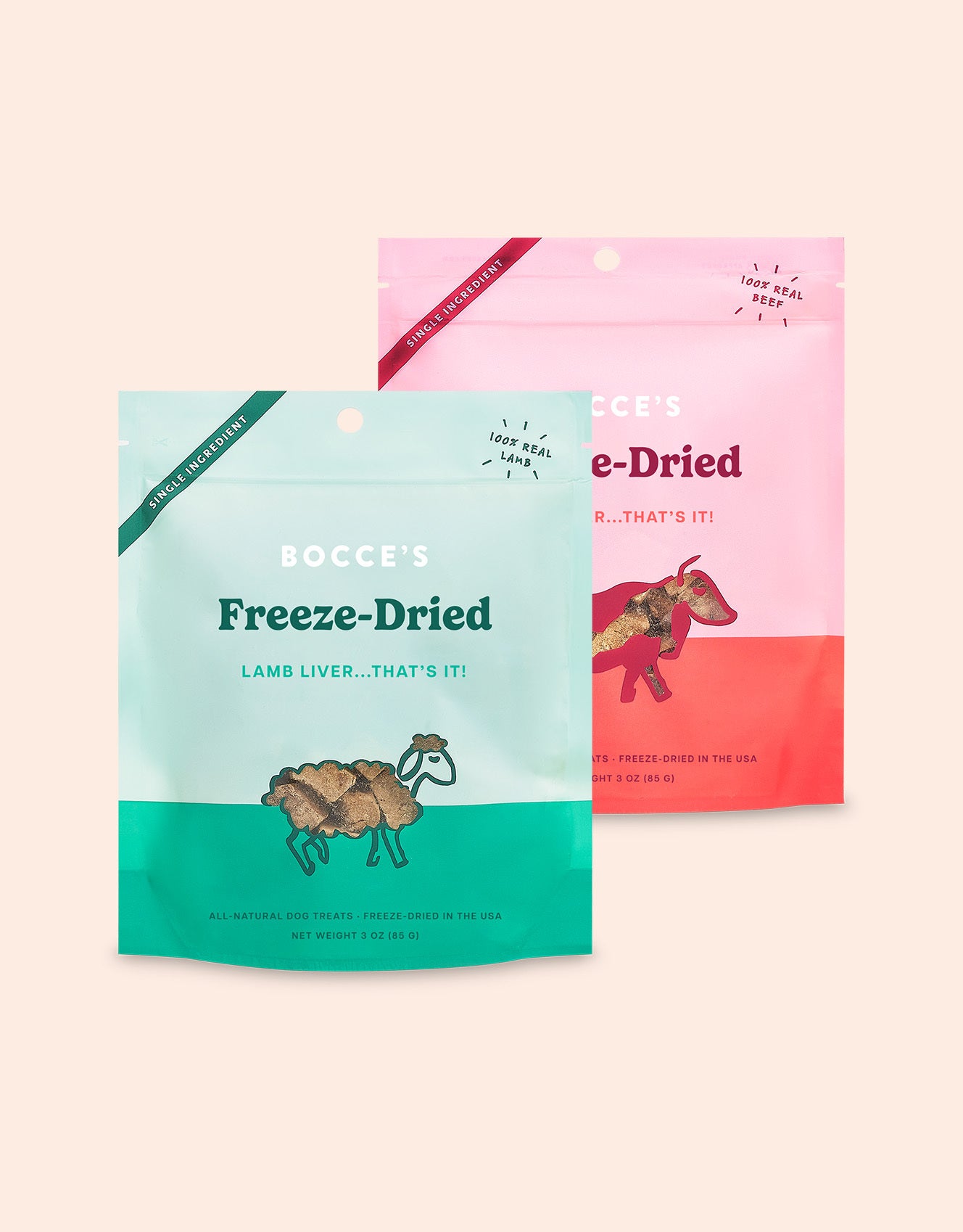 Bocce's Bakery Freeze-Dried Assorted Bag Bundle