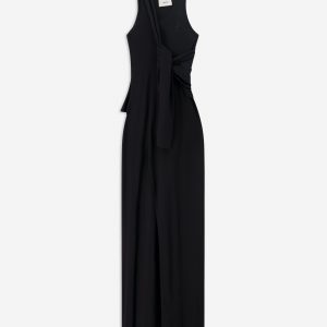 Coperni Knotted Jersey Maxi Dress