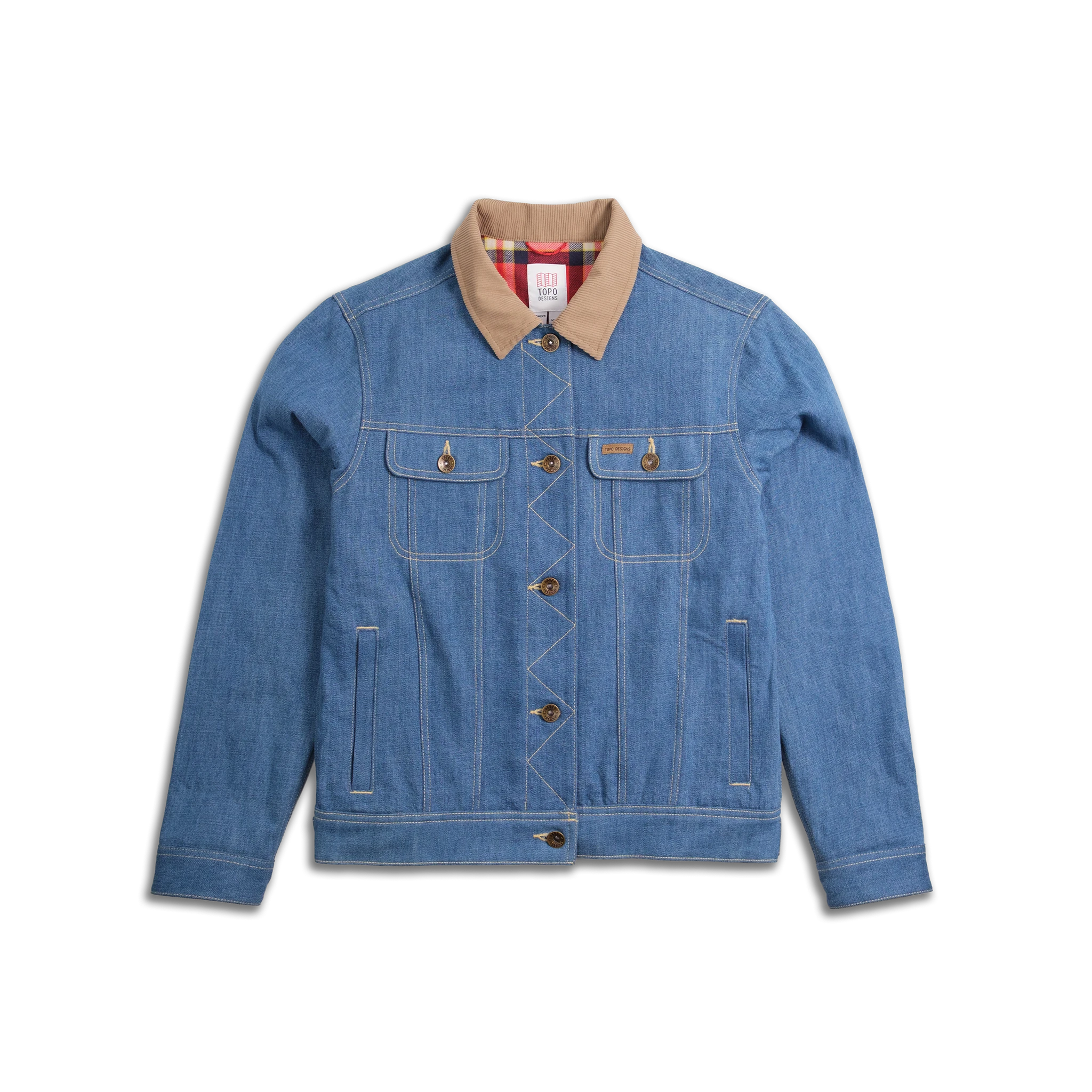 Topodesigns Mt. West Trucker Jacket - Denim - Women's