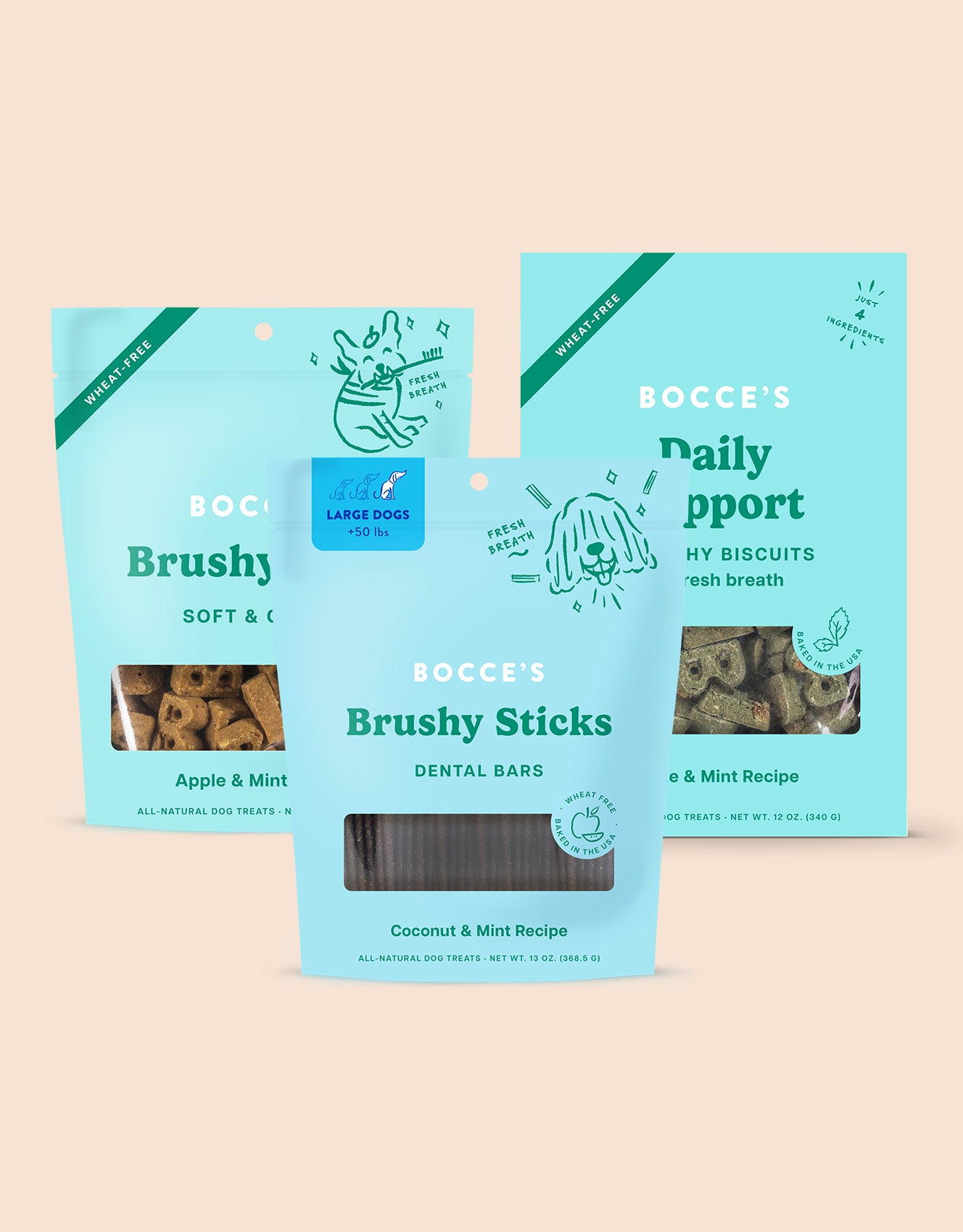 Bocce's Bakery Fresh Kisses Bundle - Large