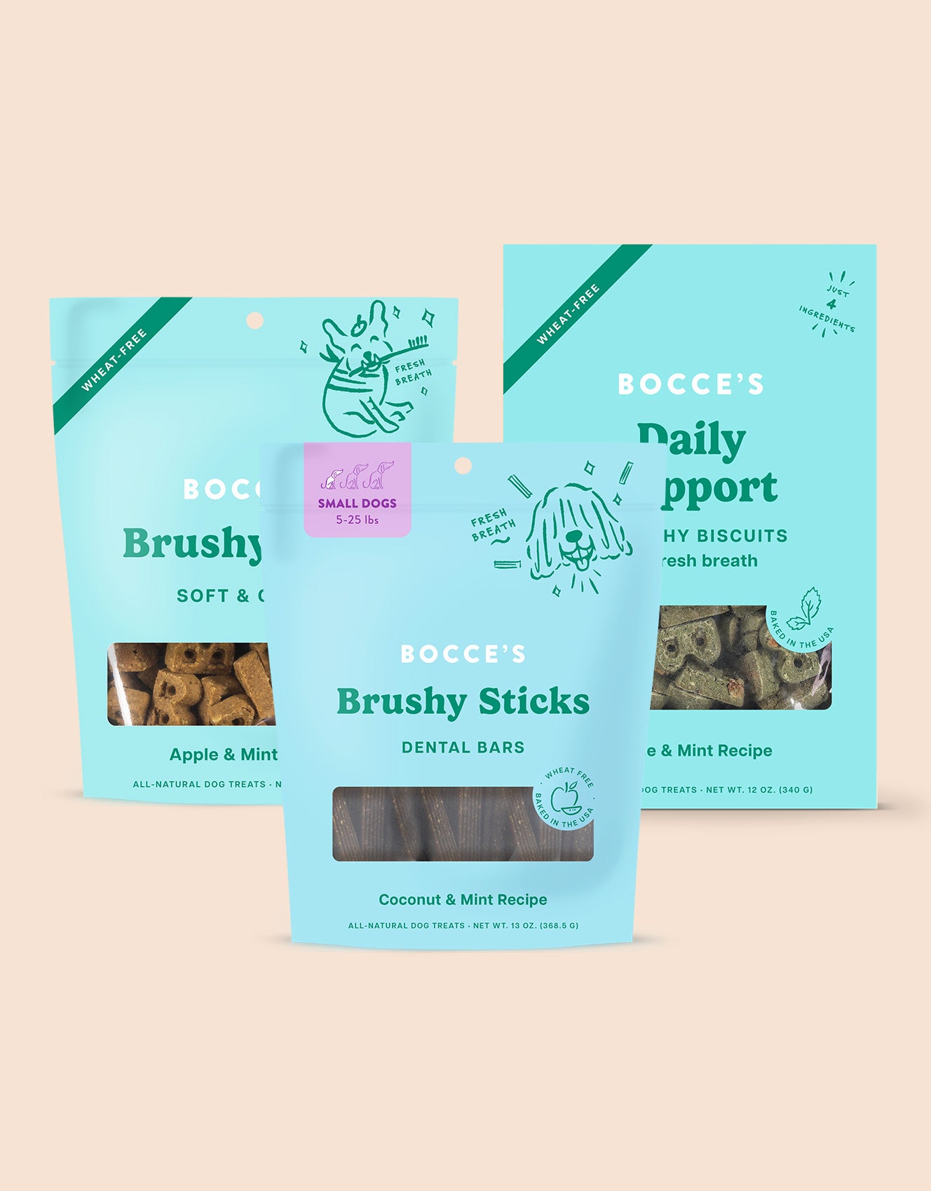 Bocce's Bakery Fresh Kisses Bundle - Small