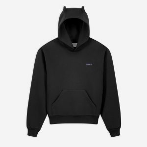 Coperni Washed Horn Hoodie